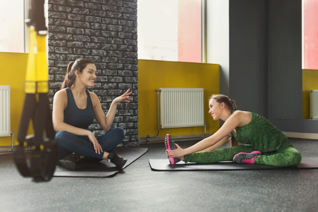fitness trainer at home